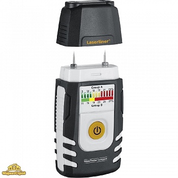Влагомер игольчатого типа Laserliner WoodTester Compact