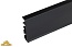 Плинтус Cezar Hi-LINE Prestige  матовый Черный M090