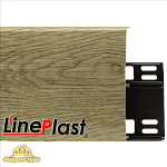 Плинтус LinePlast 100 мм  Кипарис LB009