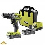 ONE + / Дрель-шуруповерт RYOBI R18DD3-220S