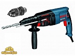 Перфоратор BOSCH GBH 2-26 DFR в чем. (800 Вт, 2.7 Дж, 3 реж., патрон SDS-plus, быстросъемн., БЗП в комплекте, вес 3.0 кг)