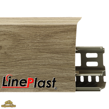 Плинтус LinePlast 85 мм Балау LS019