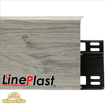 Плинтус LinePlast 100 мм  Лимба светлая LB011