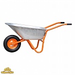 Тачка строительная SKIPER 1x150 COSSACK (до 150л, до 250 кг, 1х4.00-8, пневмо , ось  16*125)