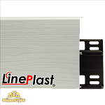 Плинтус LinePlast 100 мм Дуб жемчужина LB003