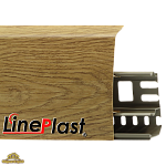 Плинтус LinePlast 85 мм Анегре LS025