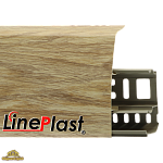 Плинтус LinePlast 85 мм Бокоте LS021