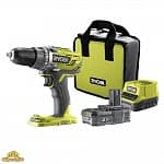 ONE + / Дрель-шуруповерт RYOBI R18DD3-120S